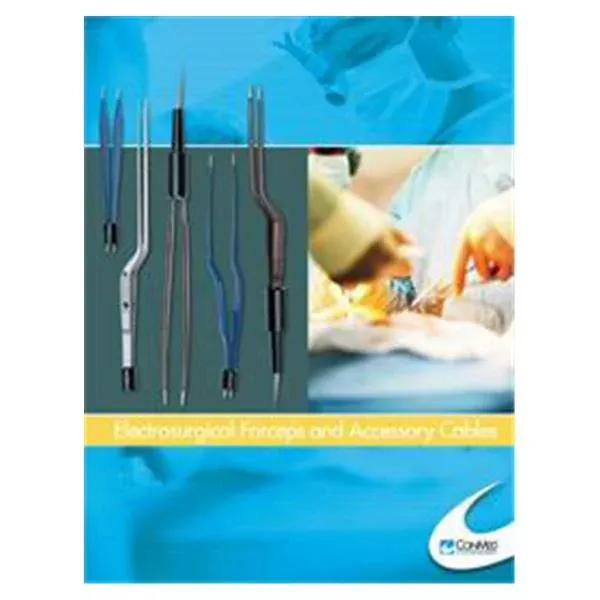 Conmed oration Forcep Jewelers 4" 0.4mm Micro Tip Insulated/Bipolar EA