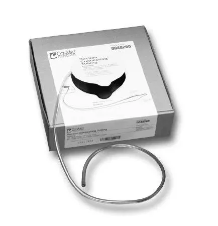 Conmed Suction Connector Tubing 100 Foot Length 0.281 Inch ID NonSterile Integral Blister Connector Clear Bubble OT Surface NonConductive Plastic - M-13628-1411 | Case of 1