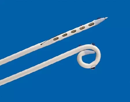 Cook Medical Drainage Catheter 7 Fr. Mac-Loc Locking Loop Dawson Mueller Style 25 cm Length - M-741381-2550 | Each
