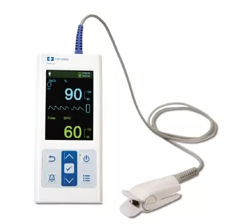 Covidien Handheld Pulse Oximeter Nellcor PM10N Battery Operated Audible and Visible Alarm - M-958075-1280 | Each