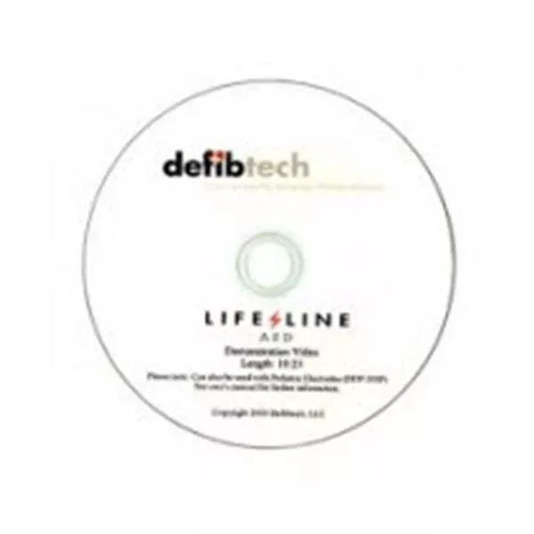 Defibtech DVD OEM Training For AED Lifeline Ea