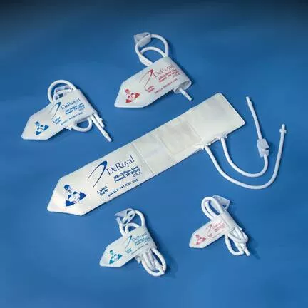 DeRoyal Blood Pressure Cuff DeRoyal Infant Arm X - Small Cuff 4 - 8 cm Cloth Fabric Cuff - M-402234-1072 | Case of 10