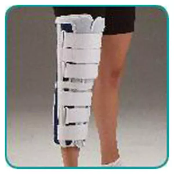 Deroyal IndustriesImmobilizer Deluxe Adult Knee Canvas White/Blue Universal Ea (1160917)