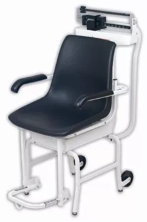Detecto Scale Chair Scale Detecto Balance Beam Display 400 lbs. Capacity Black / White Analog - M-117135-2605 | Each