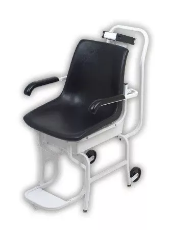 Detecto Scale Chair Scale Detecto Digital Display 400 lbs. Capacity Black / White Battery Operated - M-480776-4123 | Each