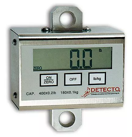 Detecto Scale Lift Scale Detecto Digital Remote Display 400 lbs. Capacity Battery Operated - M-379396-2179 | Each