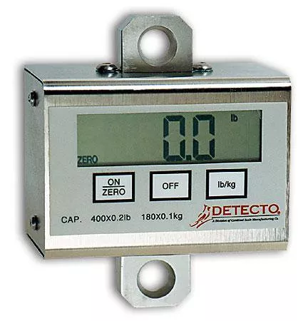 Detecto Scale Lift Scale Detecto Digital Remote Display 600 lbs. Capacity Battery Operated - M-683451-3909 | Each