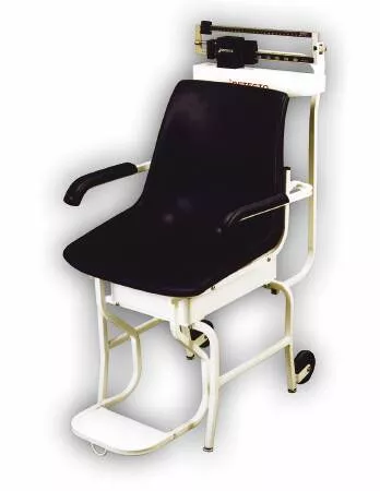 Detecto Scale Wheelchair Scale Detecto Balance Beam Display 400 lbs. Capacity Black / White Analog - M-293485-4819 | Each