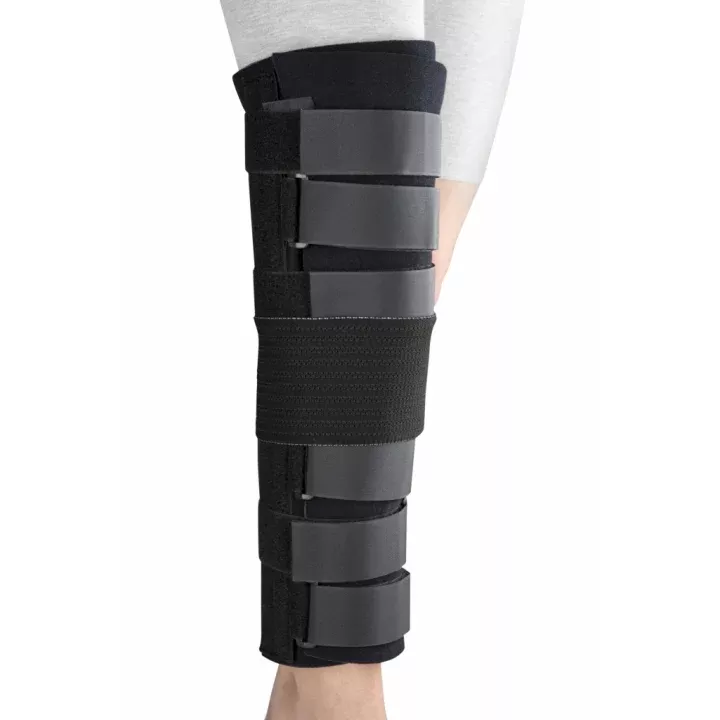 DJO Immobilizer Medial/Lateral Deluxe Knee Opn Cl Fm Blk Universal Ea (79-96320)