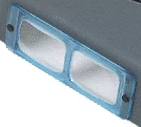 Donegan Optical Lens Plate Optivisor 2X Magnification, 10 Inch Working Distance Optivisor Headband Visor - M-545386-2240 | Each