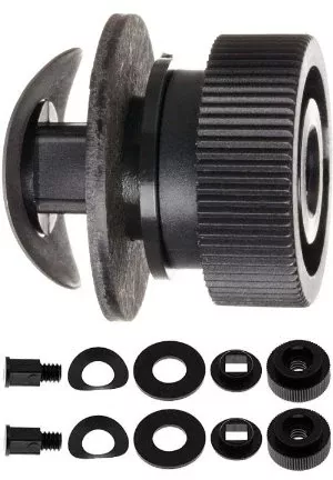 Donegan Optical Pivot Assembly Set Replacement OptiVisor OptiVisor, OptiVisor LX, and AccurSite Binocular Magnifiers - M-661178-4443 | Pair