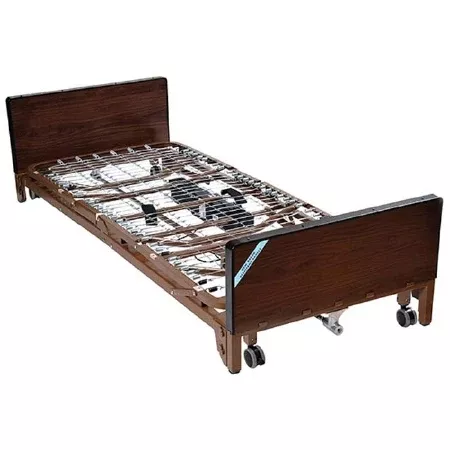 Drive Medical Electric Bed Delta Ultra Light 1000 Low 88 Inch Length Spring Deck 9-1/2 to 23-1/2 Inch Height Range - M-720706-4064 | Case of 1