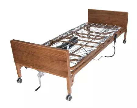 Drive Medical Electric Bed Delta Ultra Light Plus 1000 88 Inch Length Spring Deck 15 to 24 Inch Height Range - M-705643-2366 | Each