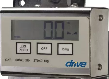 Drive Medical Lift Scale Digital Remote Display 600 lbs. Capacity Battery Operated - M-826632-4035 | Each