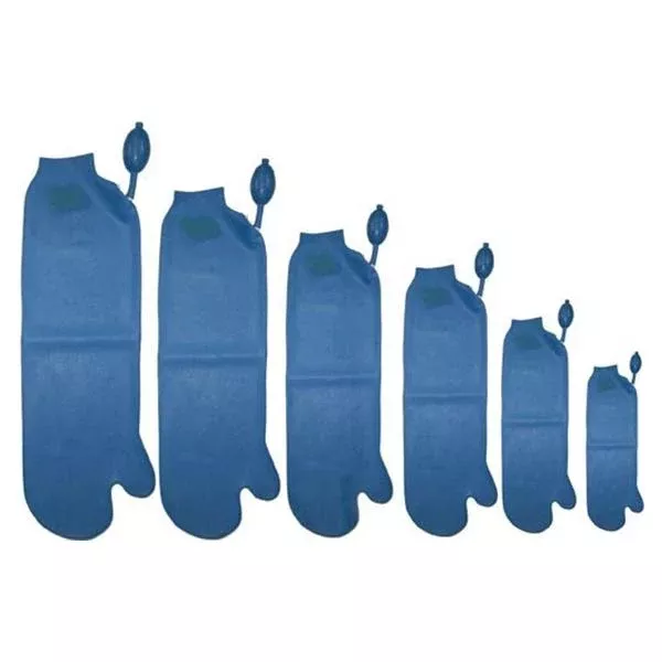 DryGuard Surg Cst Dry Pro Rbr 21+" Adlt Fl Arm Ltx Sz 31.5 Lg Ea