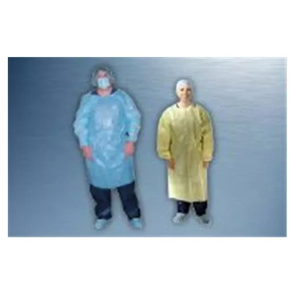 Dukal oration Gown Isolation X-Large Yellow 50/Ca (301XL)