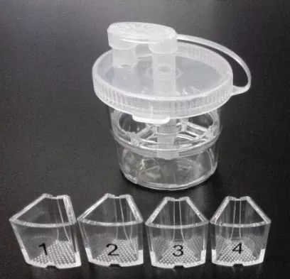 Dynamic Diagnostics Polyp Trap Plastic Snap-On Lid NonSterile - M-1031658-2918 | Case of 10