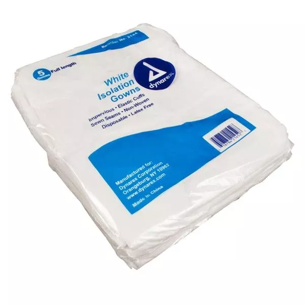 Dynarex oration Gown Isolation X-Small 50/Ca