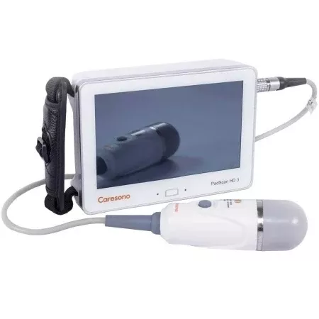 Edan USA Bladder Scanner Caresono PadScan HD 3 0 to 999 mL Volume Measurement Range, 2600 mAh Battery Capacity, 7 Inch Monitor Size, 50 W Power - M-1032170-4560 | Each