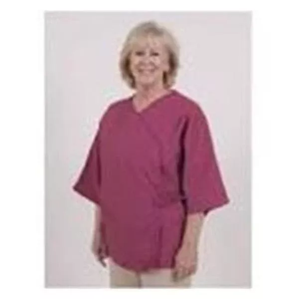 Encompass Group Jacket Mammogram Polyester / Cotton Womens Wild Plum 60x29.5 Ea