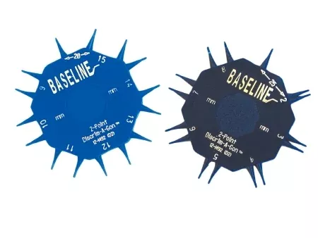 Fabrication Enterprises Baseline Discrim-A-Gon 2 Point Aesthesiometer 1 to 25 mm - M-770459-2386 | Each