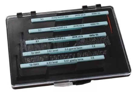 Fabrication Enterprises Baseline Tactile 5-Piece Hand Monofilament Sensory Test Set Level 2.83, 3.61, 4.31, 4.56, 6.65 - M-707508-4017 | ST/5