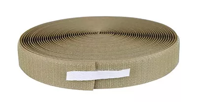 Fabrication Enterprises Fastener Hook Material Webbing Back Tan 1"x10yds Ea