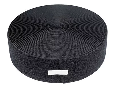 Fabrication Enterprises Fastener Loop Self-Adhesive Back Black 2"x10yds Ea