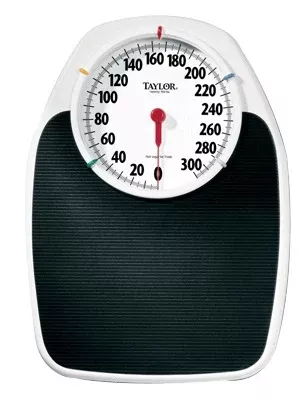 Fabrication Enterprises Floor Scale Dial Display 330 lbs. Capacity Analog - M-1058320-3873 | Each