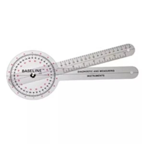Fabrication Enterprises Goniometer ROM Baseline Joint 12" 360 Degree Range Ea