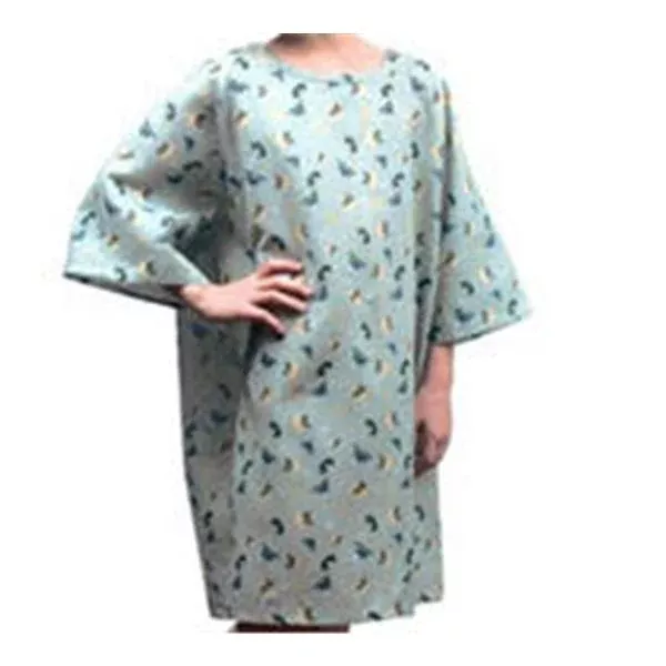 Fashion Seal Gown Patient Poly/Ctn Lg Unsx Frg-E Grn Ped Ea