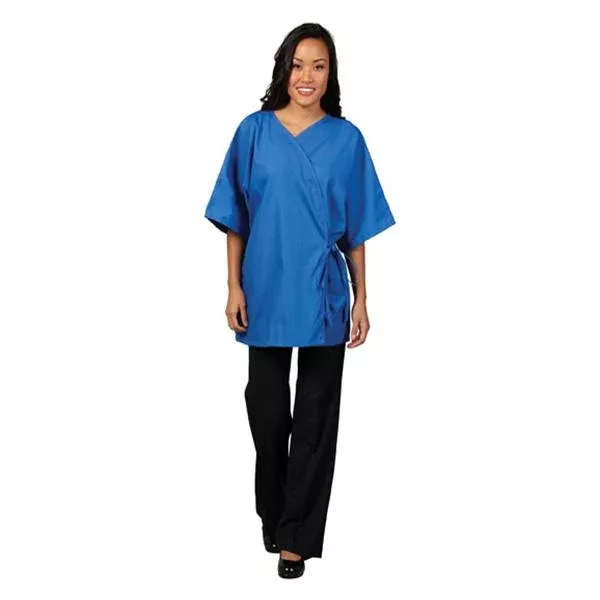 Fashion Seal Jacket Exam Polyester / Cotton Unisex Blueberry One Size Ea