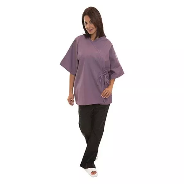 Fashion Seal Jacket Exam Polyester / Cotton Unisex Plum One Size Ea