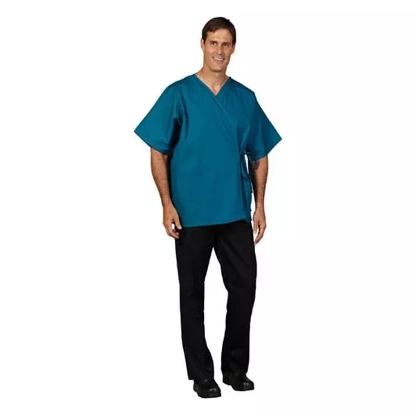 Fashion Seal Jacket Exam Polyester / Cotton Unisex Teal One Size Ea