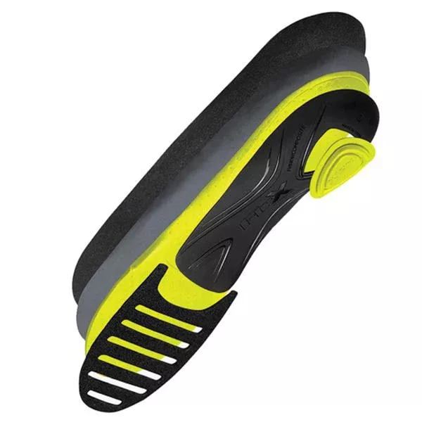 FCX GlobalInsole Fusion Elite Insite Black/Yellow Size 3 1/Pr