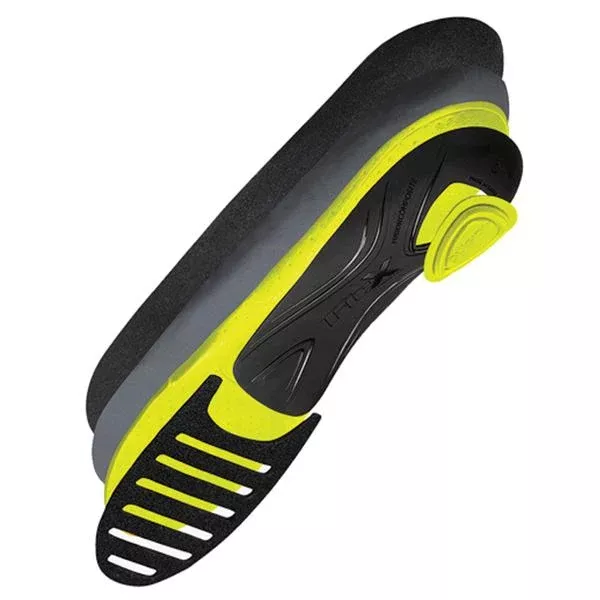 FCX GlobalInsole Fusion Elite Insite Black/Yellow Size 5 1/Pr