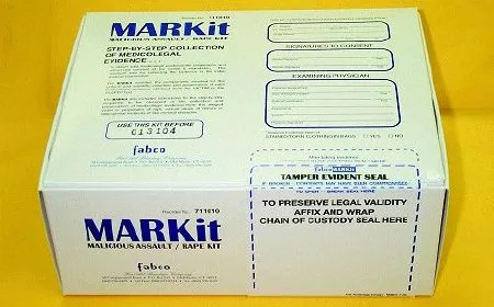 First Aid Rape Evidence Kit MARKit 4 Kits Test Tube - M-230886-1348 | Case of 4
