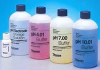 Fisher Scientific Basic Buffer pH Buffer Reference Standard pH 10.0 500 mL - M-709545-3351 | Each