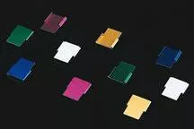 Fisher Scientific Color Coder Aluminum Tabs, Flat Writing Surface, White CyroCane holder - M-483929-1239 | Case of 100