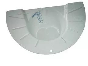 Fisher Scientific Commode Specimen Collector Fisherbrand Plastic 800 mL (27 oz.) Snap-On Lid Instructions For Use NonSterile - M-694090-4871 | Case of 100