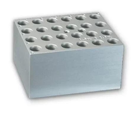 Fisher Scientific Dry Bath Block 24 Place, 2 X 3 X 3-3/4 Inch For use with Digital Dry Baths - M-1184414-3709 | Each