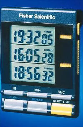 Fisher Scientific Electronic Alarm Timer 3 Channel Traceable 20 Hours Digital Display - M-268698-4772 | Each