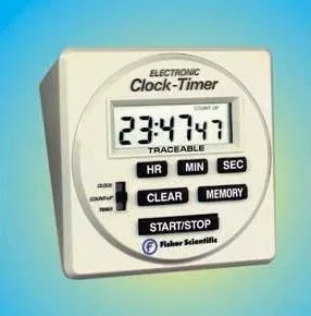 Fisher Scientific Electronic Alarm Timer Laptop Timer, Count Down Traceable 24 Hours Digital Display - M-521586-2085 | Each