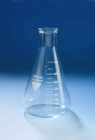 Fisher Scientific Erlenmeyer Flask Kimble ValueWare Narrow Mouth Borosilicate Glass 250 mL (8 oz.) - M-797044-3360 | Pack of 12