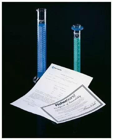 Fisher Scientific Graduated Cylinder Class A Borosilicate Glass 50 mL - M-999557-4317 | Each