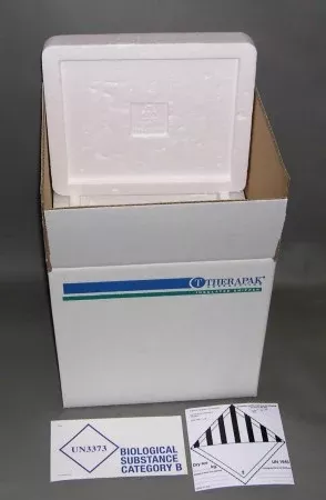 Fisher Scientific Insulated Shipper Therapak Biological Substance Category B - M-815978-1484 | Case of 8