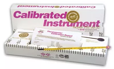 Fisher Scientific Liquid-in-Glass Thermometer Easy-Read Celsius -10° to +70°C Partial Immersion Does Not Require Power - M-1091059-4227 | Each