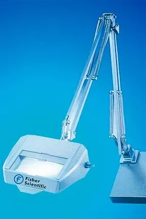 Fisher Scientific Magnifying Lamp Incandescent Desk Mount White 60 W - M-499297-2645 | Each