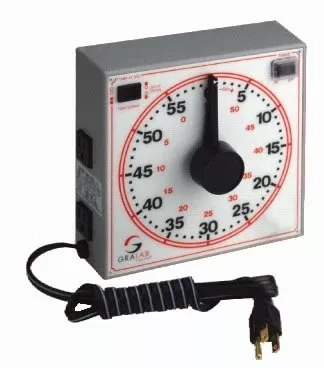 Fisher Scientific Mechanical Timer Darkroom Timer Dimco-Gray 60 Minutes Dial Display - M-1037142-2727 | Each