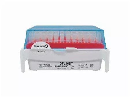 Fisher Scientific Racked Pipette Tip Pipeteman Diamond Tipack 2 to 200 µL NonSterile - M-1000765-4665 | Pack of 960